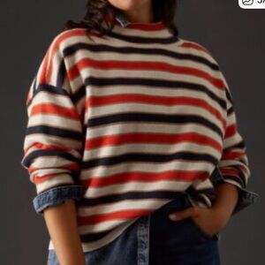 Anthropologie Carys Striped Sweater